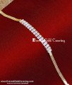 BCT575 - Charming Party Wear White Stone Bracelet for Girls