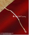 BCT576 - Unique College Wear White Stone Bracelet Gift for Daughter