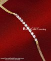 BCT576 - Unique College Wear White Stone Bracelet Gift for Daughter