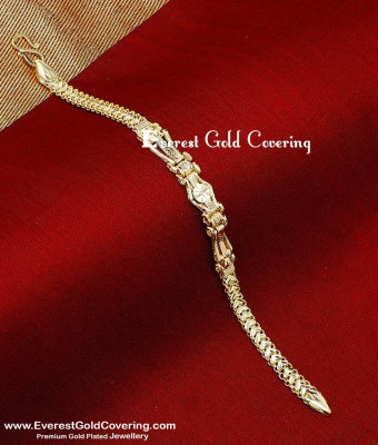 BCT590 - Stylish Daily Wear Gold Bracelet Designs Mens