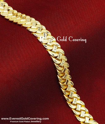 BCT596 - Best Quality 2 Gram Gold Yellow Gold Bracelet for Men
