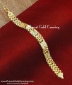 BCT597 - Trendy Mens Gold Bracelet Designs 2 Gram Gold Jewellery