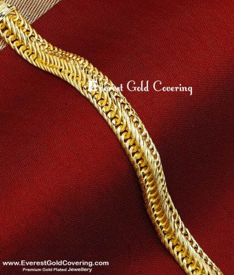 BCT598 - Wedding Jewellery Chain 2 Gram Gold Bracelet Designs