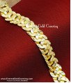 BCT599 - Unique Wide Hand Chain Gold Bracelet Designs Mens