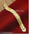 BCT599 - Unique Wide Hand Chain Gold Bracelet Designs Mens