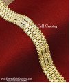 BCT600 – Real Gold Look 2 Gram Gold Wedding Broad Bracelet for Men