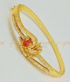 BCT63 - 2.2 size Gold Look Party Wear High Quality CZ Stone Gold Plated Lock Open Type Bracelet for Baby Girls