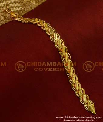 BCT065 - New Style Light Weight Modern Men Gold Bracelet Design Guaranteed Jewellery  