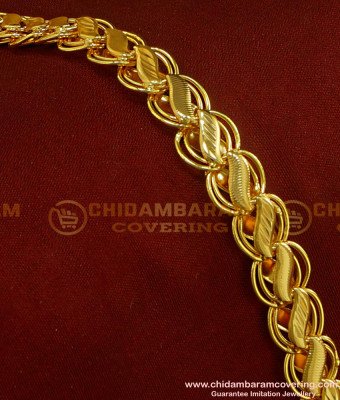 BCT065 - New Style Light Weight Modern Men Gold Bracelet Design Guaranteed Jewellery  