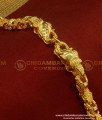 BCT66 - Trendy Gold Plated Elephant Head Design Heavy Men‘s Hand Bracelet Imitation Jewelry 