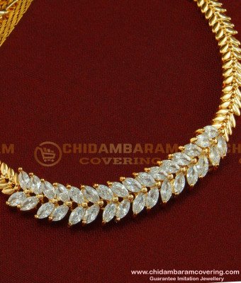 BCT75 - Unique American Diamond Rose Gold Bracelet Best Gift for Women 
