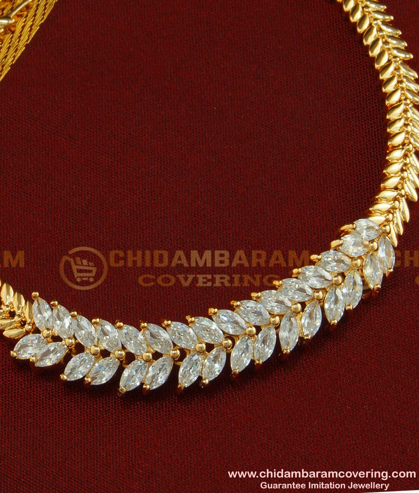 BCT75 - Unique American Diamond Rose Gold Bracelet Best Gift for Women 