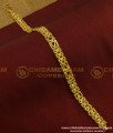 BCT77 - Most Attractive Gold Design Men Bracelet Latest Collection for Groom