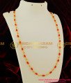 CHN034 - Gold Plated Coral Chain Design Daily Wear Online