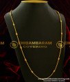 CHN046 - Daily Wear Light Weight Cylinder Shape Design Long Chain Buy Online