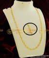 CHN060 - New Pattern  Flower Design Chain Gold Plated South Indian Jewelry Online