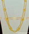 CHN078 - Gold Plated Rettai Vadam Pirai Chain Muslim Bridal Marriage Thali Chain Design Buy Online