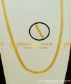 CHN080-XLG - 36 Inches Stunning Gold Net Pattern | Delhi Chain for Daily Use