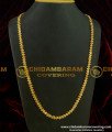 CHN082-LG - 30 Inches Traditional Design One Gram Gold Annamalai Chain Design Guarantee Chain Buy Online