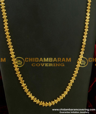 CHN082 - Traditional Design One Gram Gold Annamalai Chain Design Guarantee Chain Buy Online 