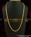 CHN083-XLG - 36 Inches Long Chain Chidambaram Covering Gold Plated Grand Look Designer Cut Sundari Chain Design Online