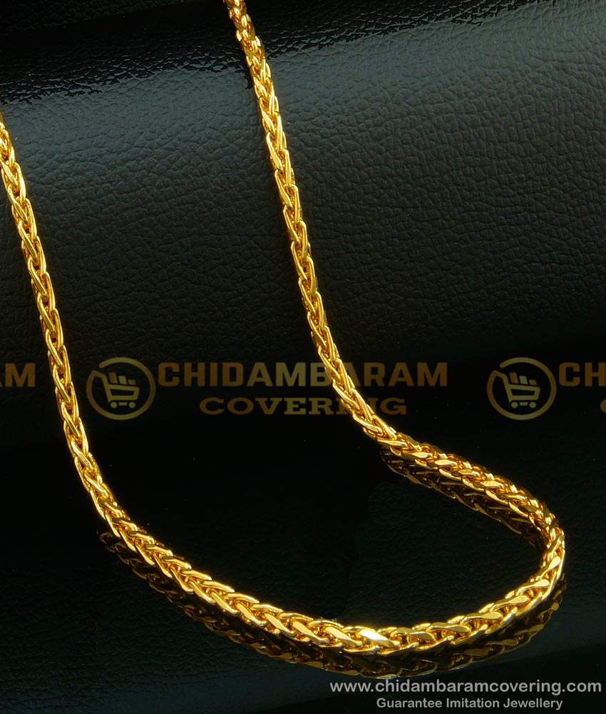 CHN106-LG- 30 Inches Long Ice Cream Cone Design Thali Chain With 6 Month Warranty