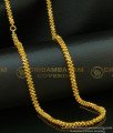 CHN112 - Stunning Gold Daily Wear Gold Plated Oval Cutting Long Chain Buy Online 