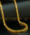 CHN114-XLG - 36 Inch Gold Plated Long Chain Four Side Heart Design Heavy Thick Square Chain Buy Online