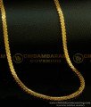 CHN143-LG - 30 Inches One Gram Gold Plated Light Weight Daily Wear Designer Chain Online