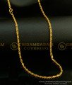 CHN145 - Light Weight Daily Wear Chain For Women Guarantee Gold Plated Jewelry India