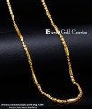 CHN157-LG - 30 Inches Long Thin Jayanthi Katta Kumil Box Chain Daily Wear with Guarantee Chain Online