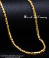 CHN157-LG - 30 Inches Long Thin Jayanthi Katta Kumil Box Chain Daily Wear with Guarantee Chain Online