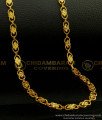 CHN162-XLG - 36 Inches Long Latest Collection Light Weight Gold Plated Designer Long Chain for Women