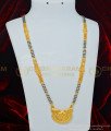 CHN166 - 24 Inches Gold Plated Daily Wear Traditional Mangalsutra Designs for Women 