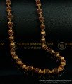 CHN181 - Gold Plated Single Rudraksha Chain Design Daily Wear Buy Online