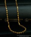CHN183 - One Gram Gold Plated New Designer Covering Chain Round Dot Long Chain for Ladies