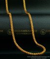 CHN197 - Pure Gold Plated Leaf Cutting Gold Chain Design Daily Wear Guaranteed Chain Online 
