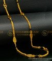 CHN233 - Traditional Daily Use 1 Gram Gold Black Crystal Chain Online Shopping