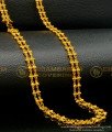 CHN237-LG- 30 Inches South Indian Jewellery Daily Wear One Gram Gold Guaranteed 2 Line Chain Online