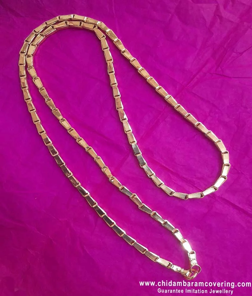 CHN270-XLG - 36 Inches Long Heavy Thick Wheat Chain Design