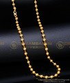 CHN280 - Gold Plated Chain with Guarantee Gold Balls Chain Design
