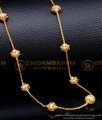 CHN281 - New Model Gold Balls Chain Gold Plated Chain for Women