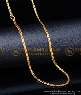 SHN110 - New Model Light Weight Thin Gold Plated Chain for Ladies