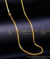 CHN285-XLG - 36 Inch Trendy Box Chain Gold Design 1 Gram Gold Covering Chain Online