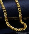 CHN294 - Gold Plated with Guarantee Thick Long Chain for Men