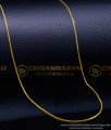 CHN303 - Thin Daily Use Simple Gold Chain Designs for Ladies