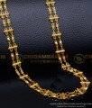 CHN322 - Gold Plated Daily Use 2 Line Gold Chain Designs for Women