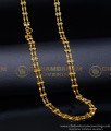 CHN322 - Gold Plated Daily Use 2 Line Gold Chain Designs for Women