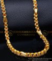 CHN326-LG - 30 Inches Gold Plated Chain New Model Thick Long Chain for Men