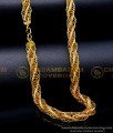 CHN327 - 20 Inch Long Gold Plated Thick Mens Gold Chain Design